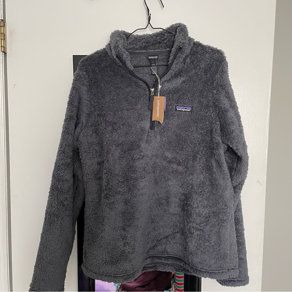Patagonia NWT | Los Gatos 1/4 zip fuzzy pullover